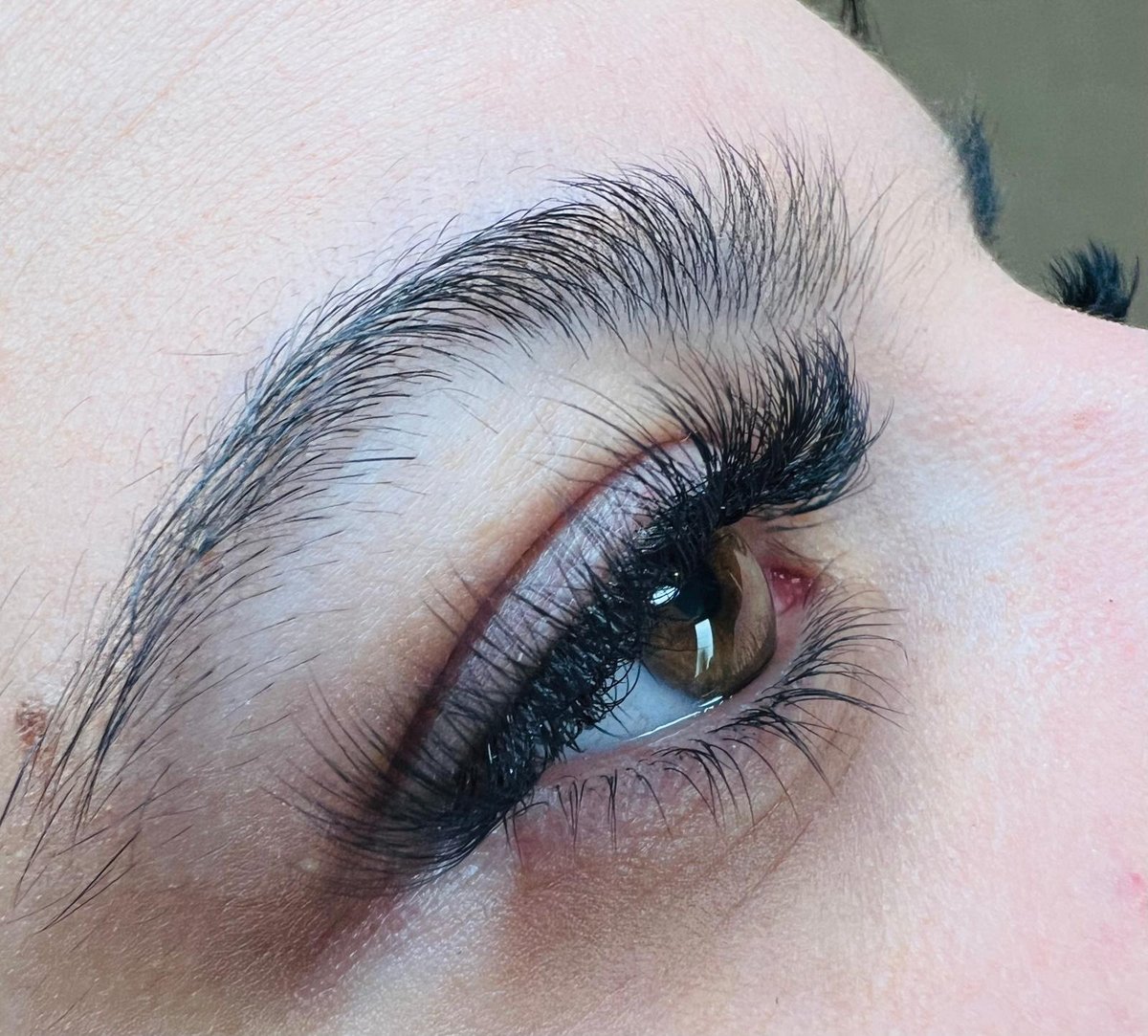 Extensions de cils volume russe — sourcil sauvage